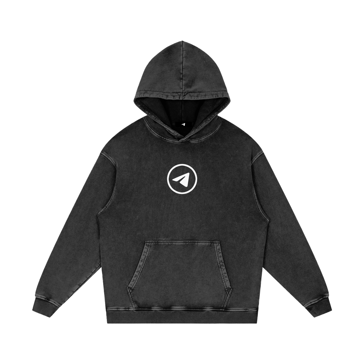 circle logo hoodie